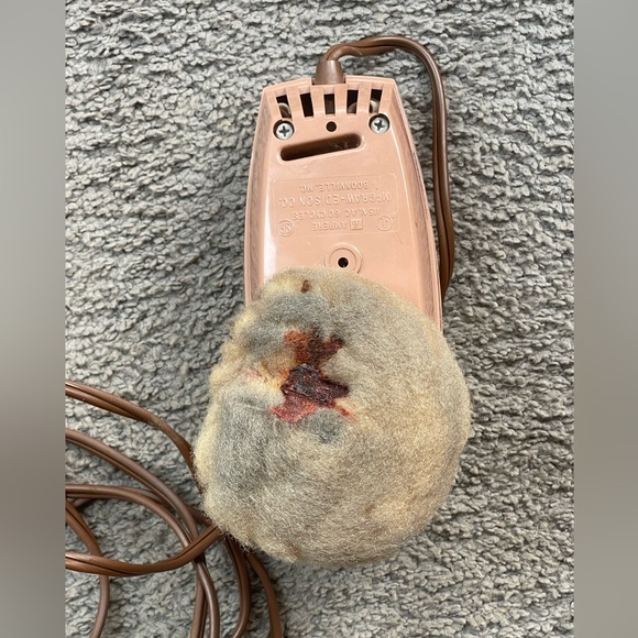 VINTAGE ELECTRIC SHOE BUFFER/POLISHER BY FOSTORIA. Works! - Picture 6 of 8